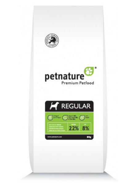 

Збалансований сухий корм PetNature REGULAR 20 кг для дорослих собак