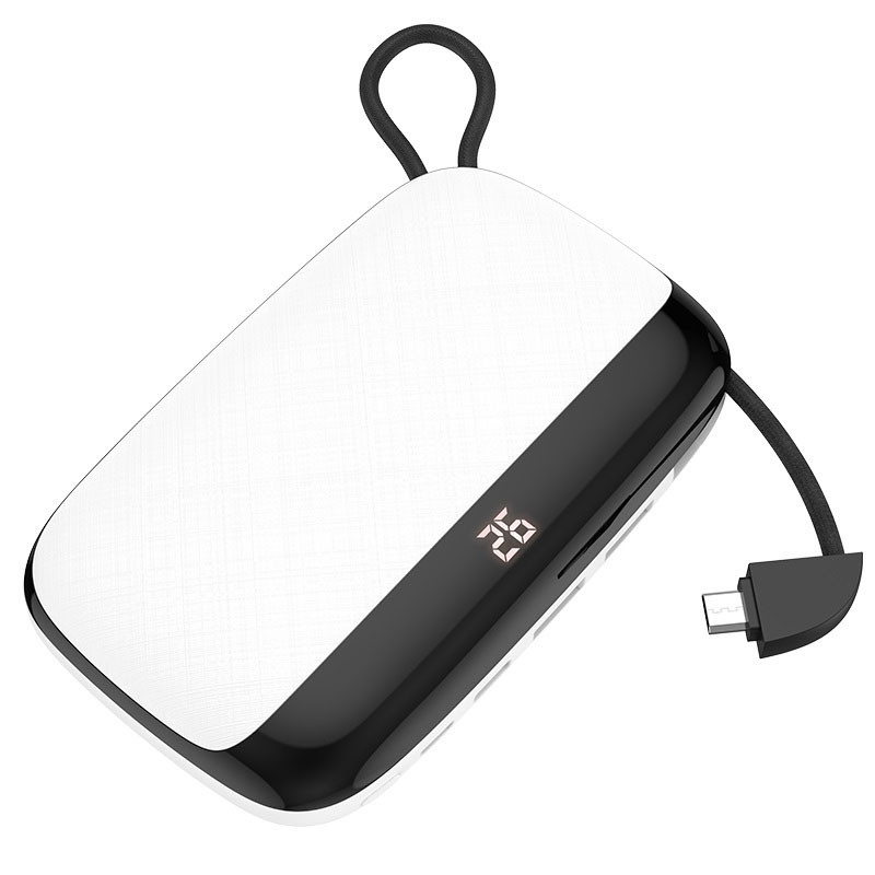 

Портативное зарядное устройство Power Bank Hoco S29 for MicroUSB 10000 mAh Белый