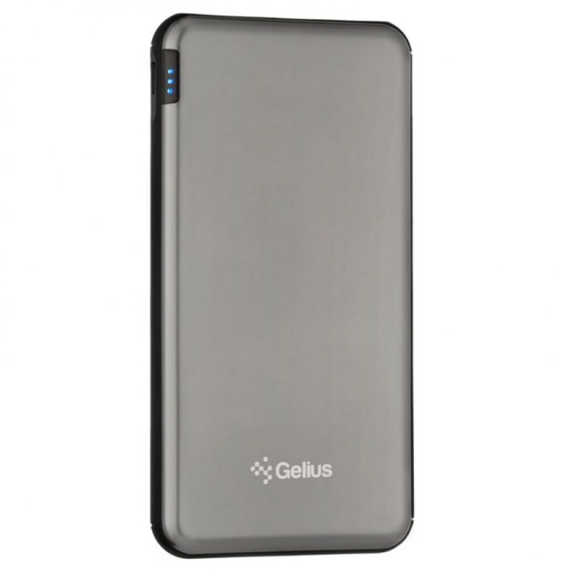 

Портативное зарядное устройство Gelius Pro UltraThinSteel GP-PB10-210 10000mAh Silver