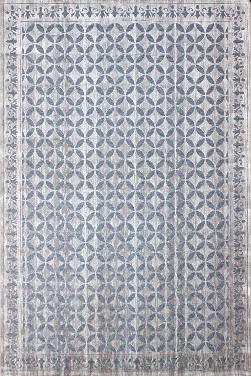

Ковер современного стиля из вискозы и шенила, машинная работа из Египта 160x235 (21514 Seychelles 0701/Q13 ZS 160х235)