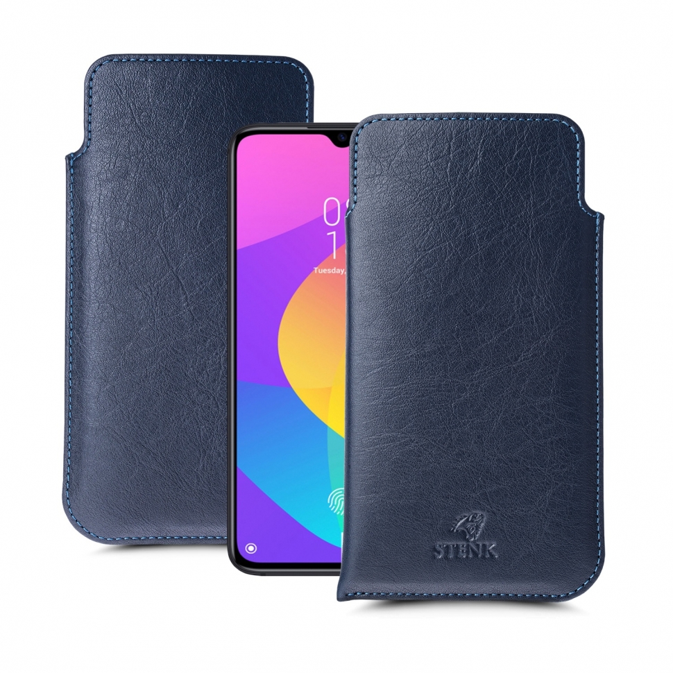 

Футляр Stenk Elegance для Xiaomi Mi 9 Lite Синий