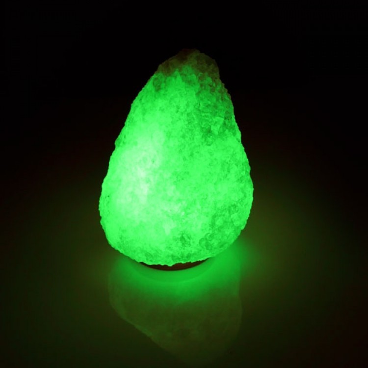 

Соляная лампа-ночник ручной работы BS SALTKEY ROCK Big, зеленая (BS-SRBg)