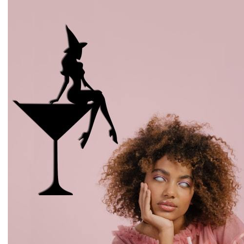 

Деревянная картина - панно Хеллоуин Cocktail 70х43 см