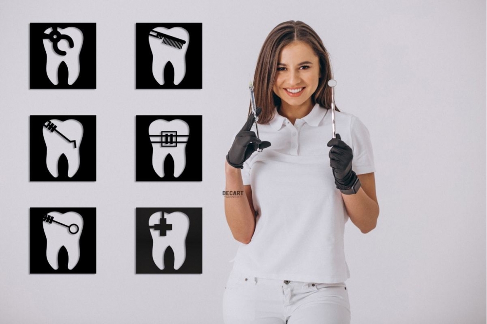 

Деревянная картина - панно Для стоматологий Панно Dentist 270х180 см