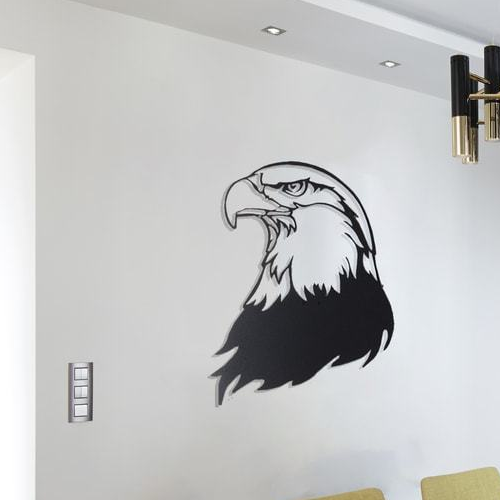 

Деревянная картина - панно Животные Majestic eagle 65х90 см