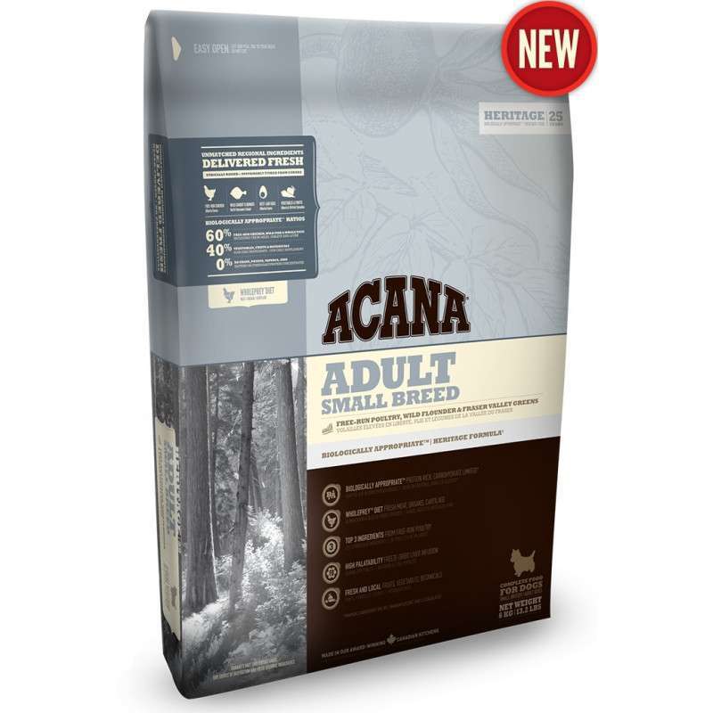 

Корм для собак Acana Adult Small Breed с мясом цыплят для взрослых собак малых пород 2 кг a52320