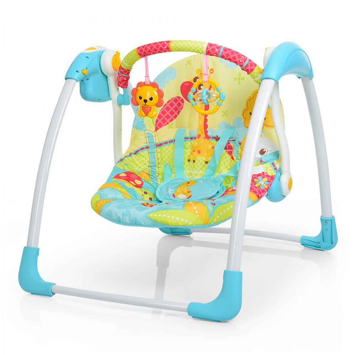 

Гойдалки дитячі електронні Mastela jungle blue shackles