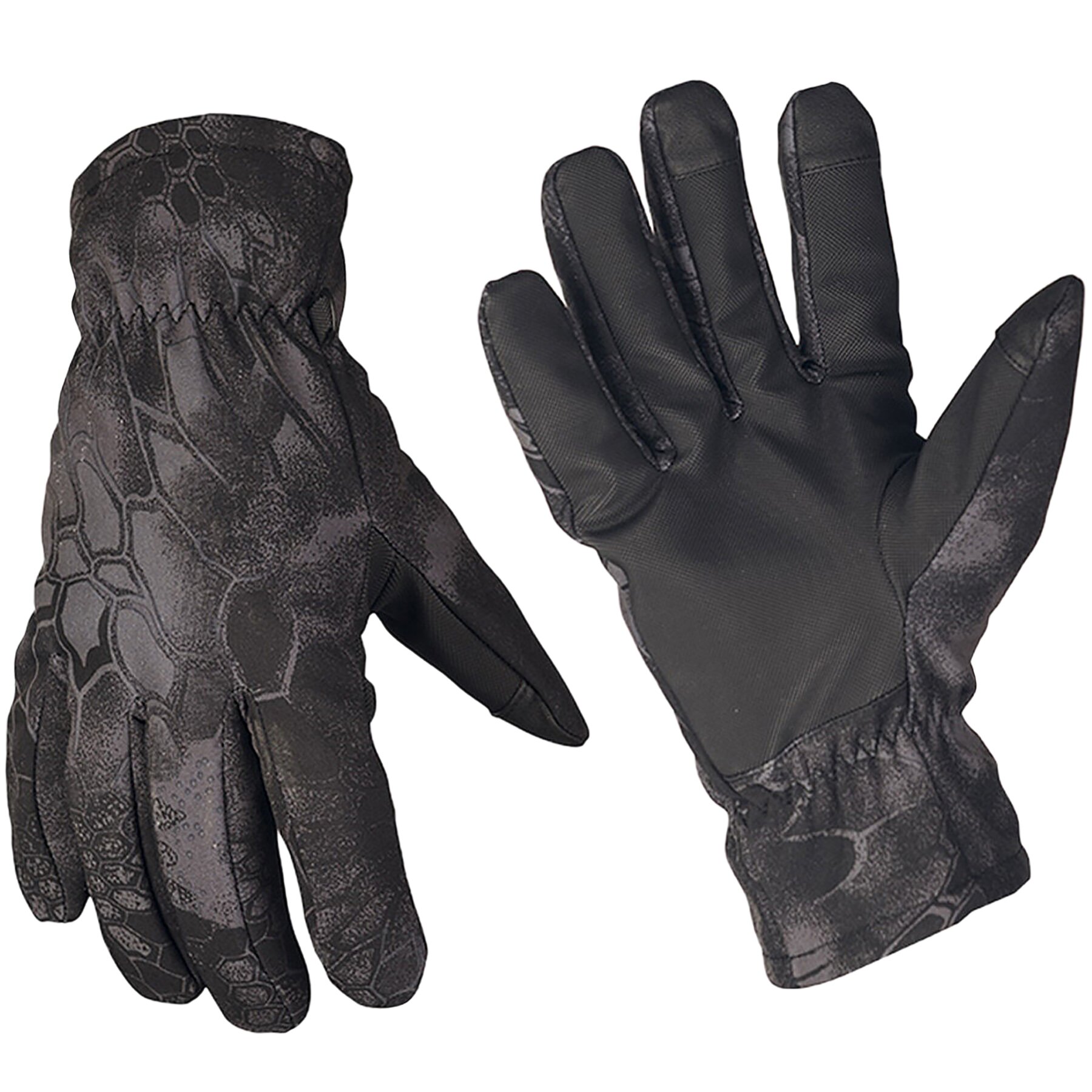 

Перчатки зимние SOFTSHELL GLOVES THINSULATE™ MANDRA® NIGHT Криптек черный XL