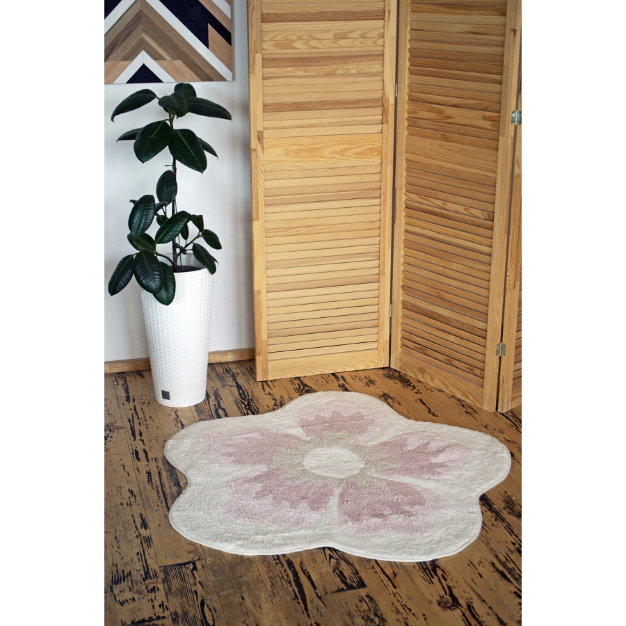 

Коврик Lavin Irya 100х100 см Розовый 000167583