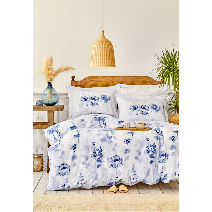 

Постельное белье Karaca Home Евро Голубой 000165208