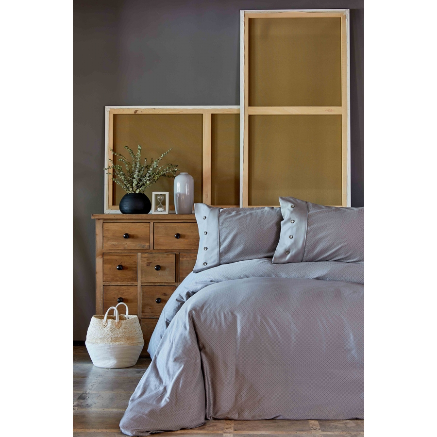 

Постельное белье Infinity Karaca Home Евро Серый 000165206