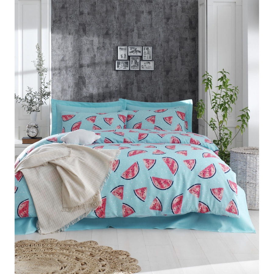 

Постельное белье Eponj Home Евро Голубой 000165430