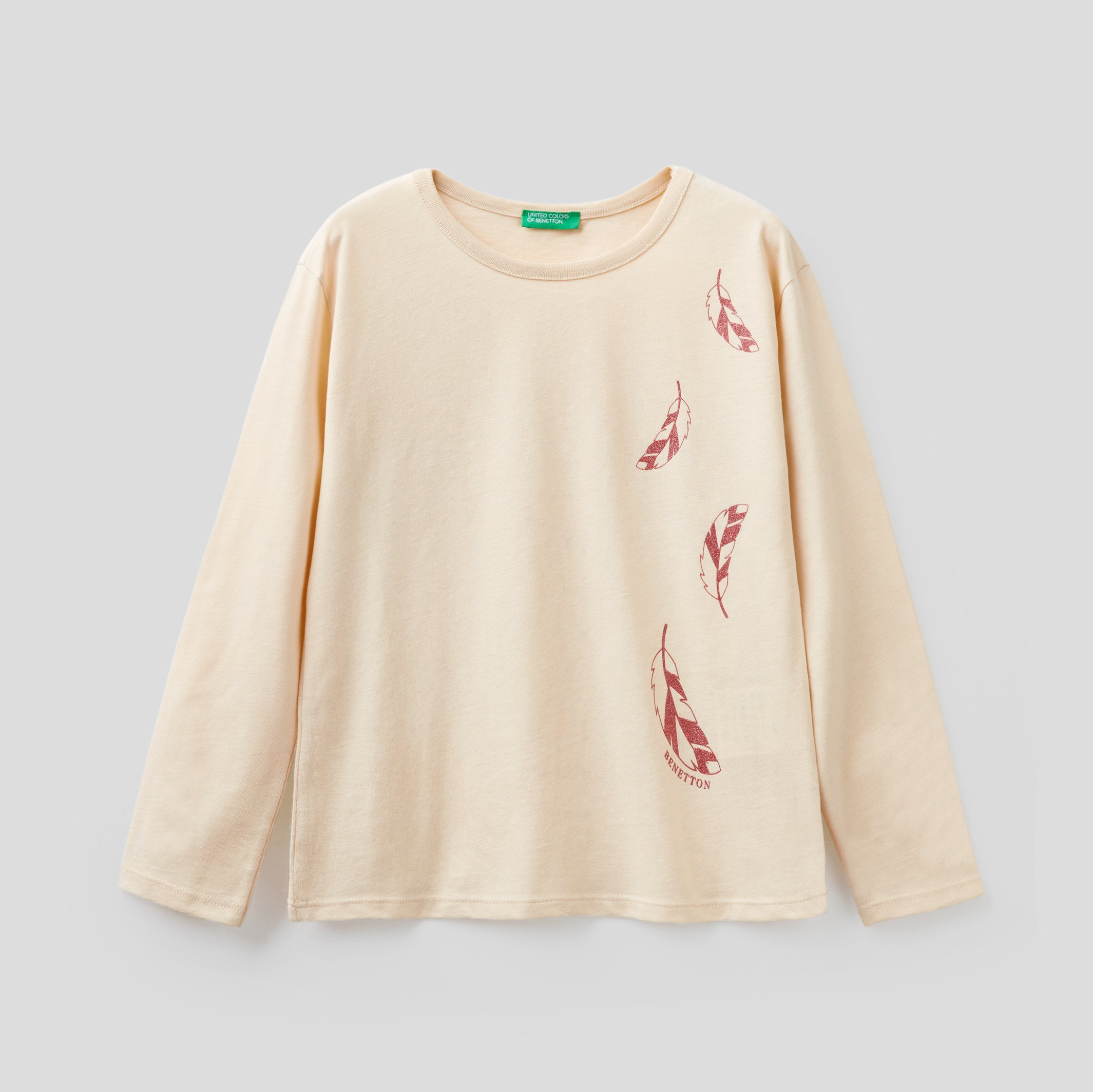 

Футболка с длинными рукавами United Colors of Benetton 3ATNC1009.G-3H1 140 см L