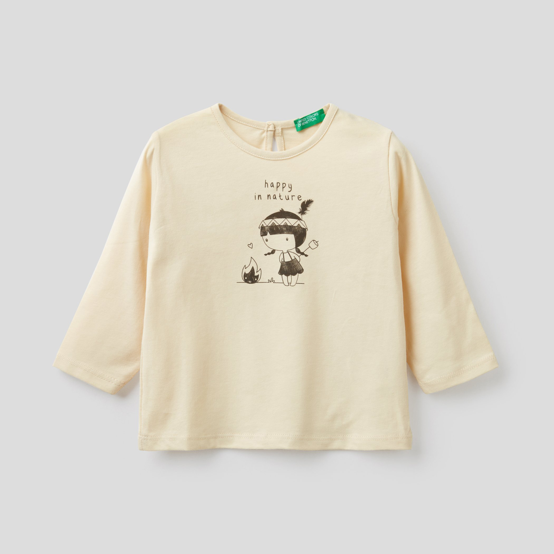 

Футболка с длинными рукавами United Colors of Benetton 3ATNC15FI.P-3H1 98 см