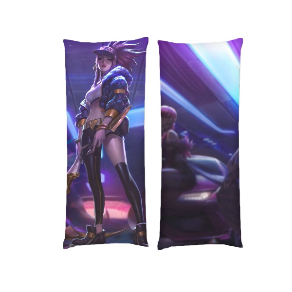 

Подушка Akali K/Da (1) дакимакура двухсторонняя стандарт 50 х 150 см - MyTee