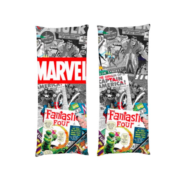 

Подушка Marvel [5] дакимакура двухсторонняя стандарт 40 х 100 см - MyTee