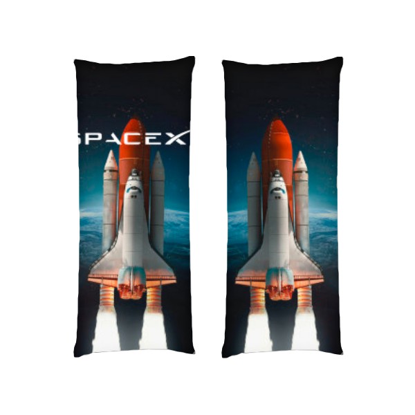 

Подушка Spacex [1] дакимакура двухсторонняя стандарт 50 х 150 см - MyTee