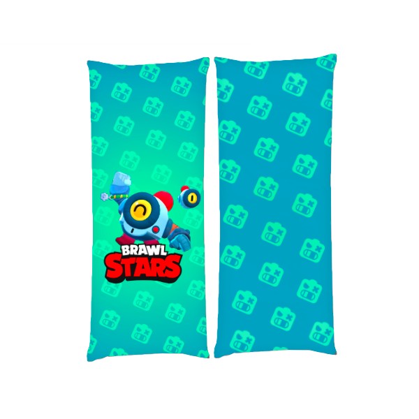 

Подушка Brawl Stars Nani 2/ Нани 2 (Бравл Старс) дакимакура двухсторонняя стандарт 50 х 150 см - MyTee