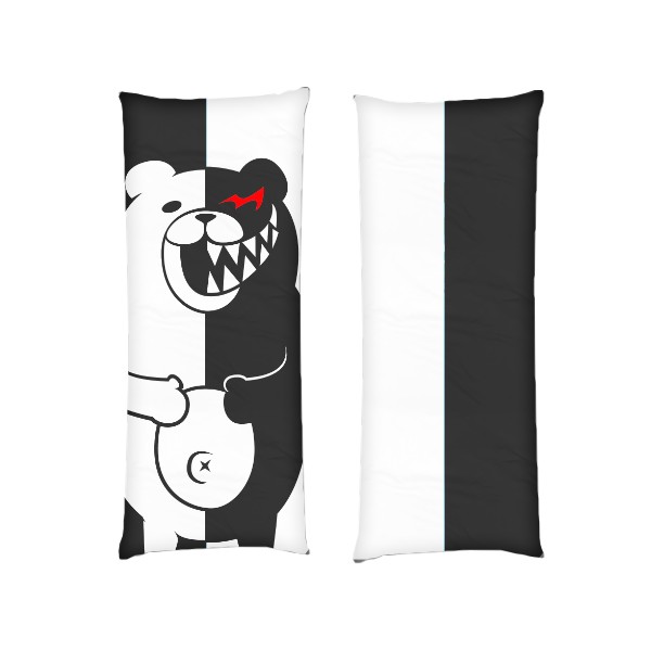 

Подушка Monokuma Danganronpa дакимакура двухсторонняя стандарт 50 х 150 см - MyTee