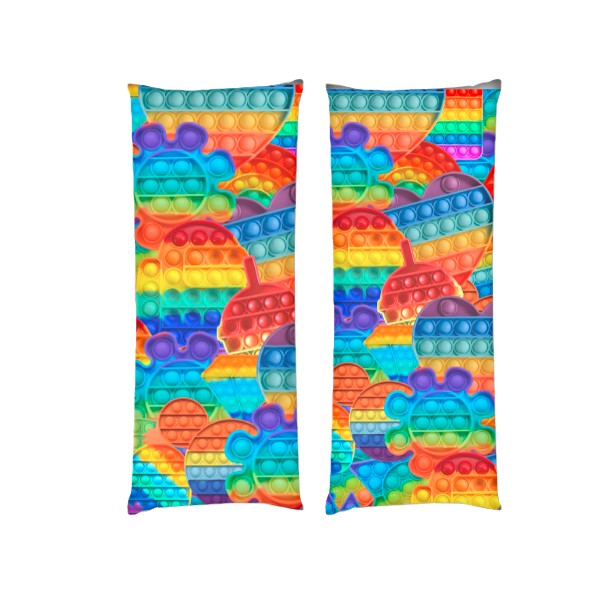 

Подушка Pop It дакимакура двухсторонняя стандарт 50 х 150 см - MyTee