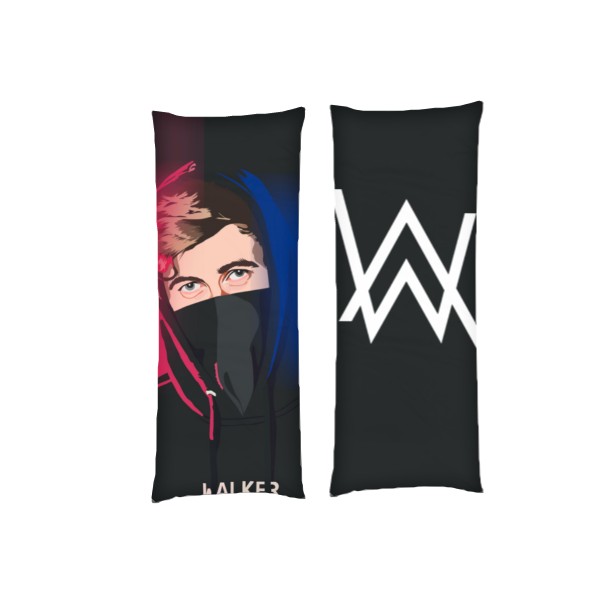 

Подушка Alan Walker дакимакура двухсторонняя стандарт 50 х 150 см - MyTee