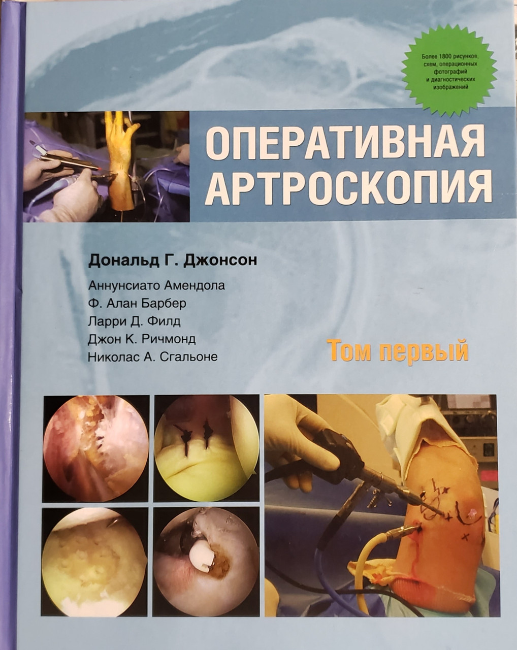 

Джонсон Дональд Г., Амендола Аннунсиато, Барбер Алан Ф. Оперативная артроскопия. Том 1 год 2017 (978-5-91839-064-1) Изд. Панфилова