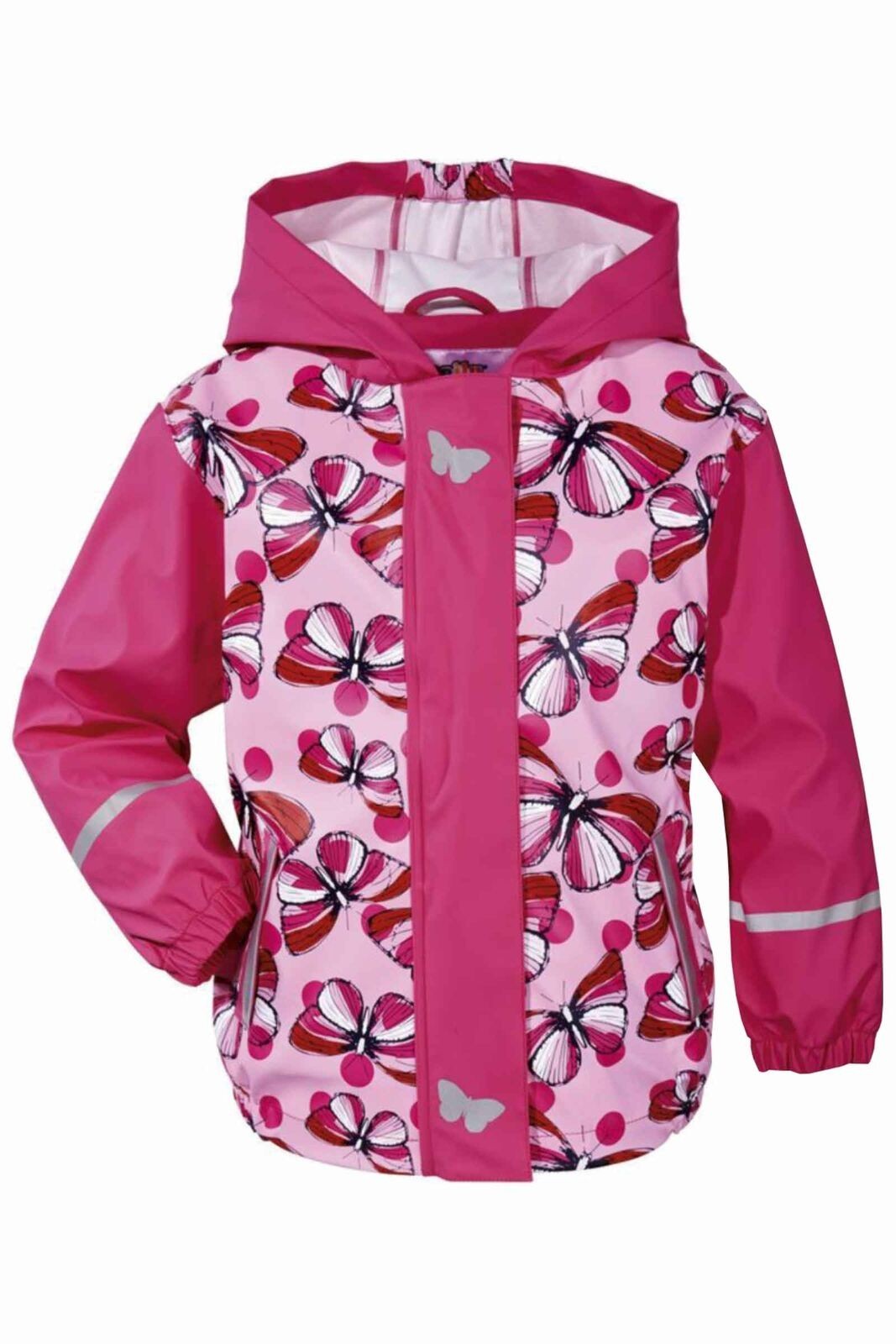 

Куртка Lupilu водонепроницаемая розовая в бабочки 74-80см (38831017)