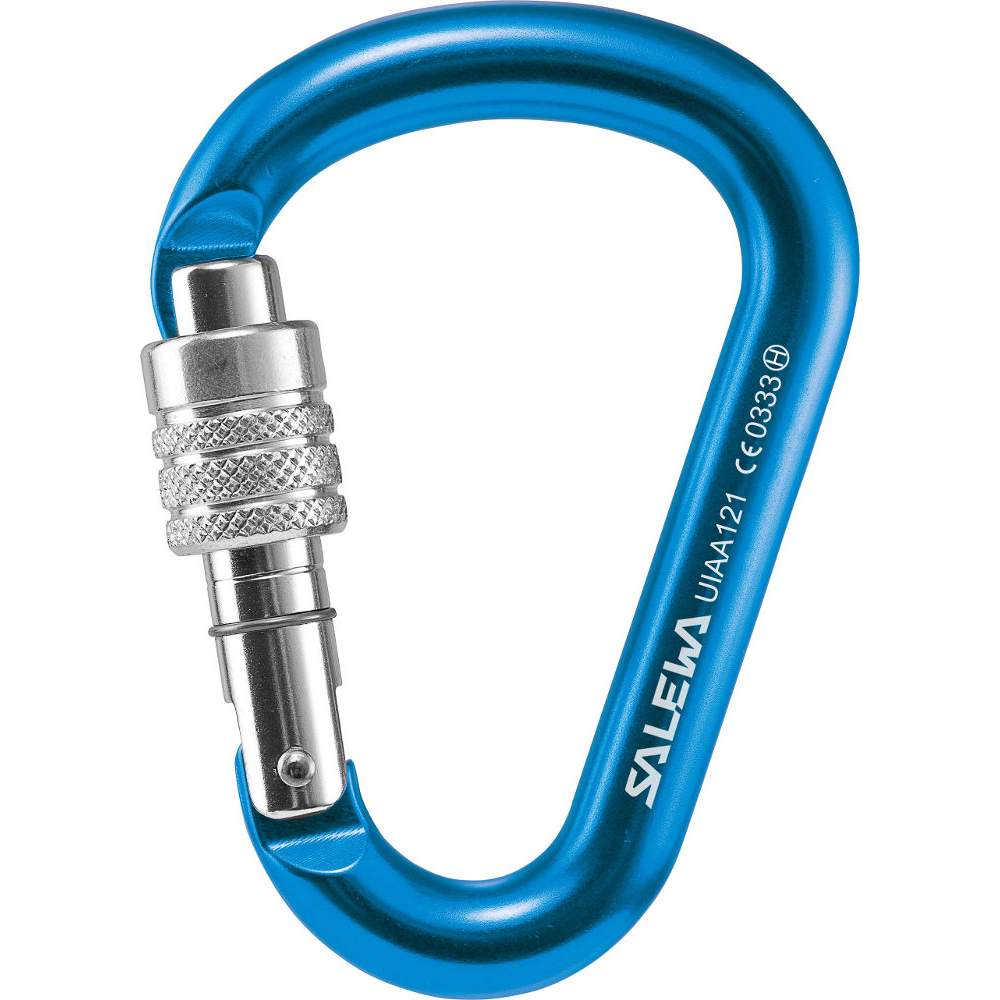 

Карабин Salewa HMS Screw G2 Small Синий (1054-013.003.0713)