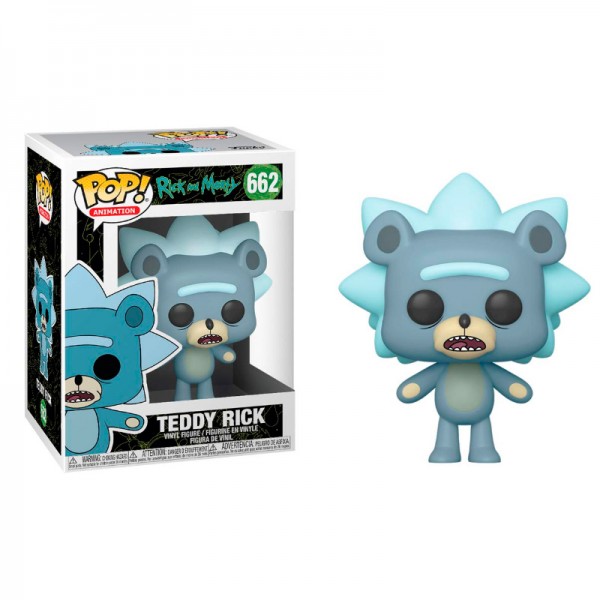 

Фигурка Funko POP! Rick & Morty - Teddy Rick Vinyl Figure, Assortment (5+1 chase figure), 10 см, 44250