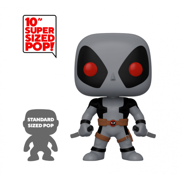 

Фигурка Funko POP! Marvel Deadpool With Swords Grey Exclusive Vinyl Bobble Head, 24 см, 44728