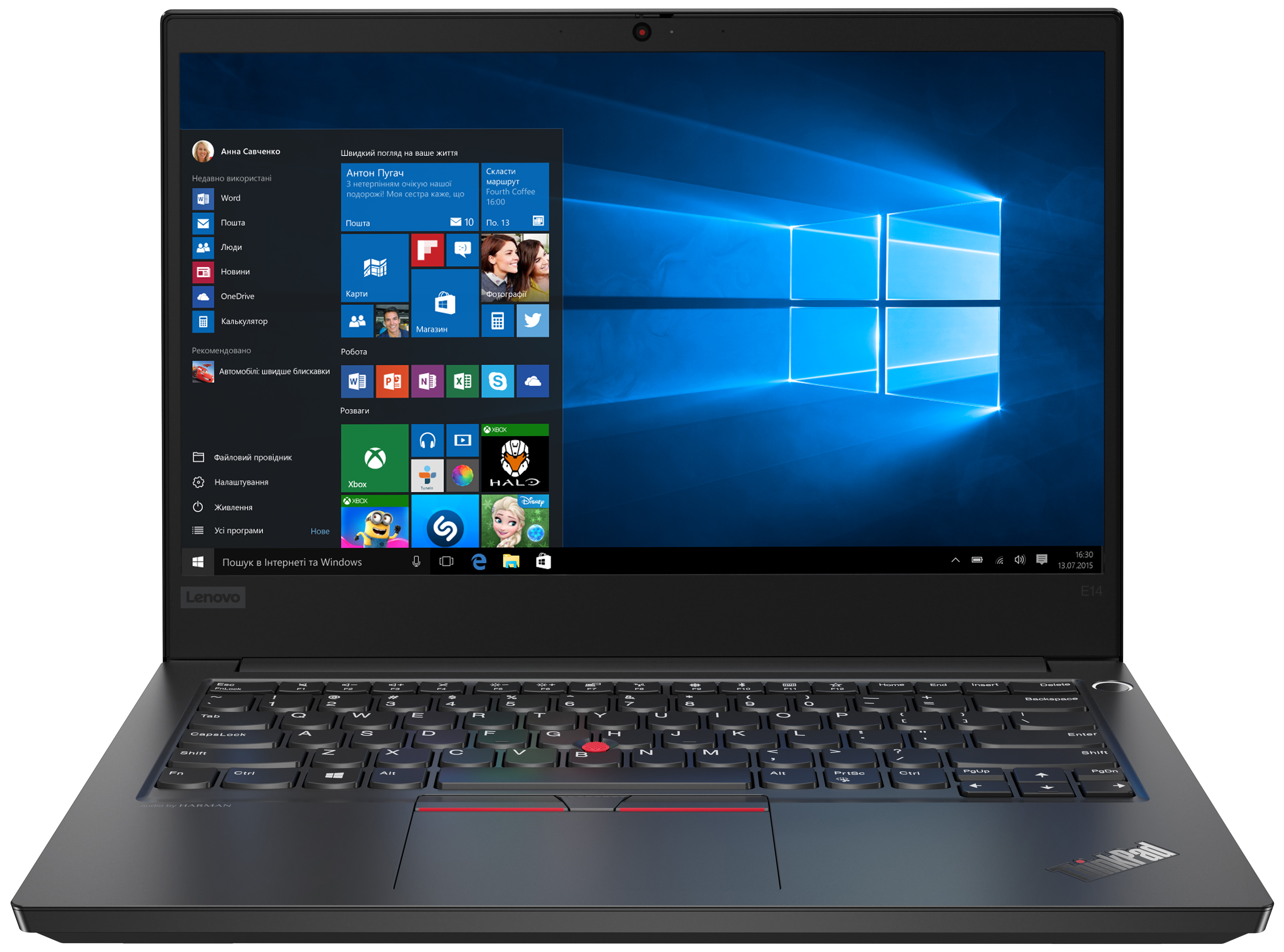 

Ноутбук Lenovo ThinkPad E14 (20RA000WRT) Black