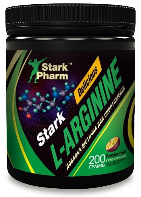 

Аргинин Stark Pharm L-Arginine 200 грамм маракуйя (2588)