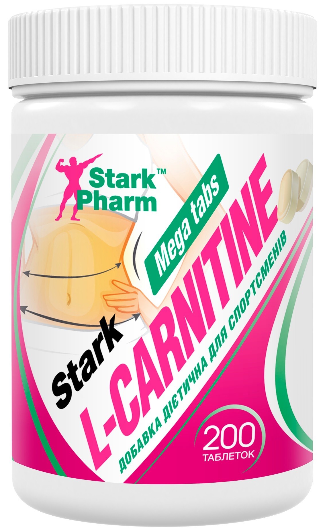 

Жиросжигатель Stark Pharm L-Carnitine 500 мг 200 таблеток (25801)