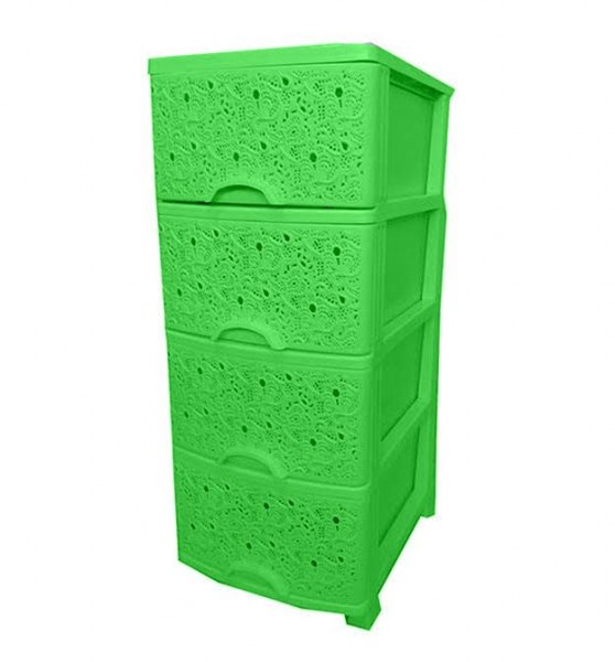 

Комод Efe Plastics MEF-D-27-5 Ажур Салатовый