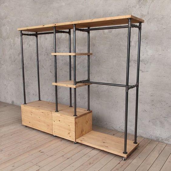 

Дизайнерская Напольная вешалка в прихожую в стиле Лофт Loft Design RV388 ()