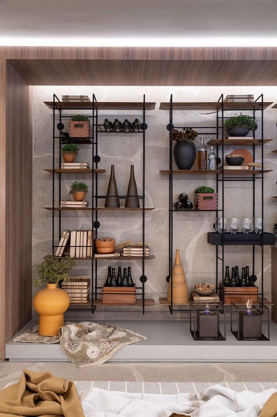 

Дизайнерский Стеллаж в стиле Лофт Loft Design RV155 ()