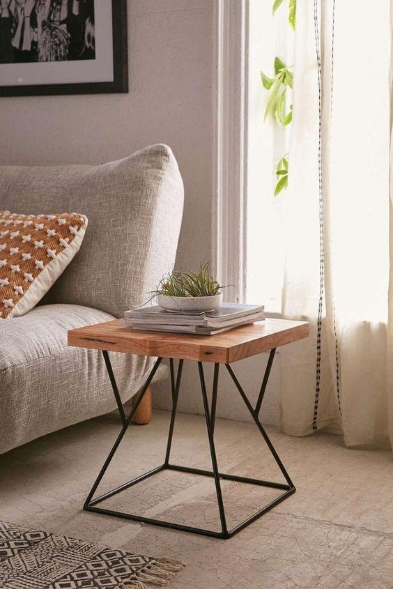 

Дизайнерский Прикроватный столик в стиле Лофт Loft Design RV008 ()