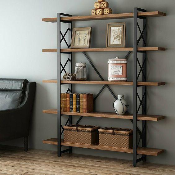 

Дизайнерский Стеллаж в стиле Лофт Loft Design RV858 ()