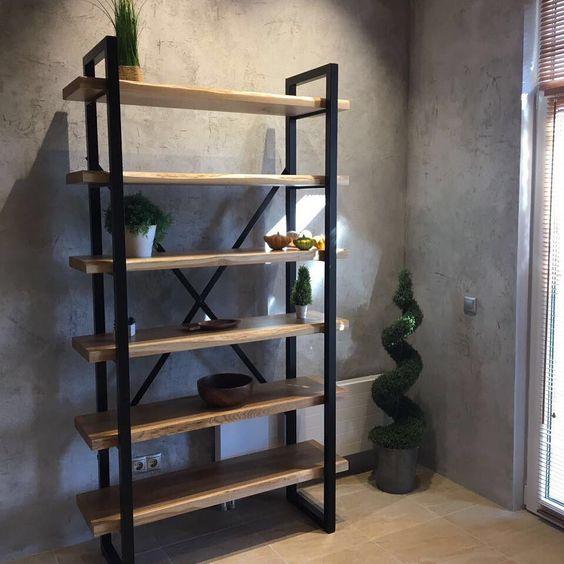 

Дизайнерский Стеллаж в стиле Лофт Loft Design RV413 ()