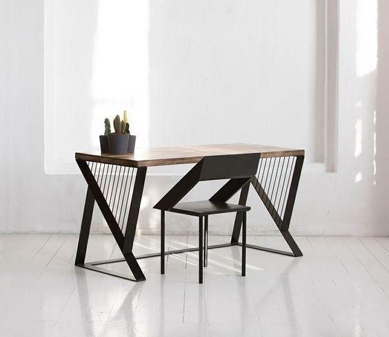 

Дизайнерский Письменный офисный стол в стиле Лофт Loft Design RV250 ()