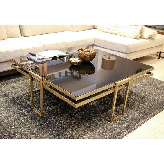 

Дизайнерский Журнальный стол из Нержавеющей Стали в стиле Лофт Loft Design RV814 ()