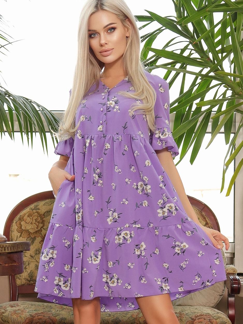 

Платье New Fashion 392  Лавандовое, Платье New Fashion 392 42 Лавандовое
