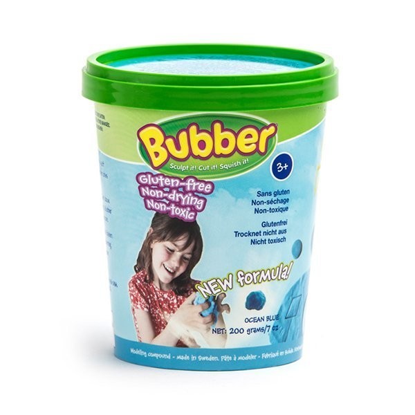 

Смесь для лепки Relevant Play 200 г Синяя (bubber02blue)