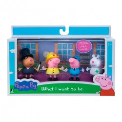 

Набор фигурок Peppa серии "Когда я вырасту" - ДРУЗЬЯ ПЕППЫ, ПРОФЕССИИ (4 фигурки)