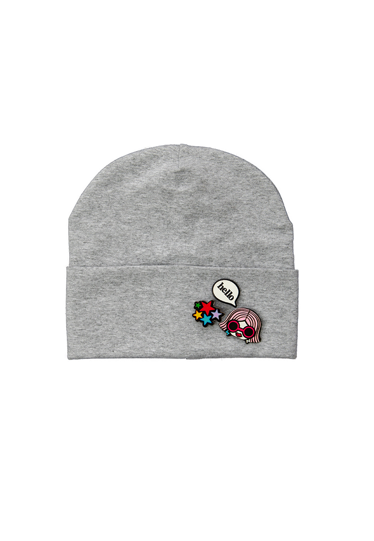 

Шапка детская демисезонная для девочки Fashion Kids 59668 р52 50см серый 59669