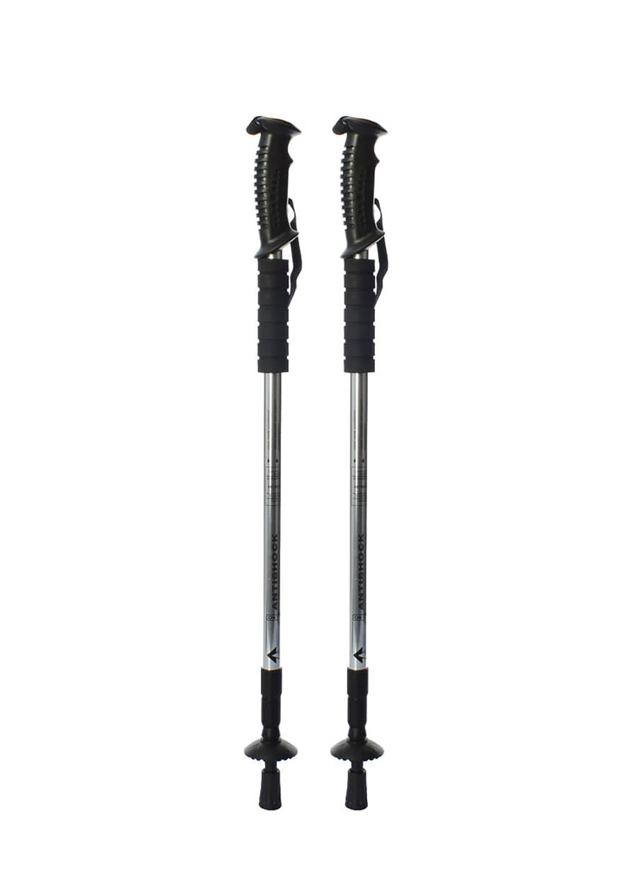 

Трекинговые палки Antishock 65-135 см Cеребристый