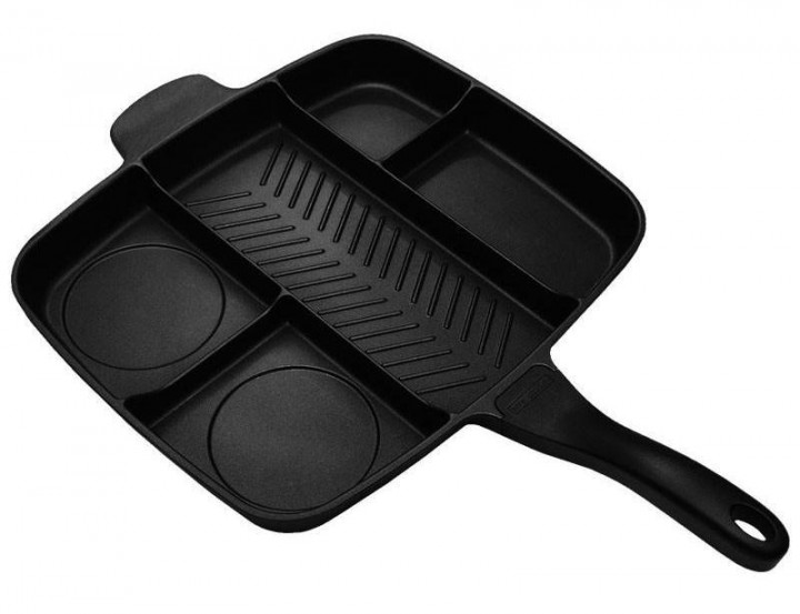 

Гриль сковорода многофункциональная MAGIC PAN 32 x 28 см (F05К312)