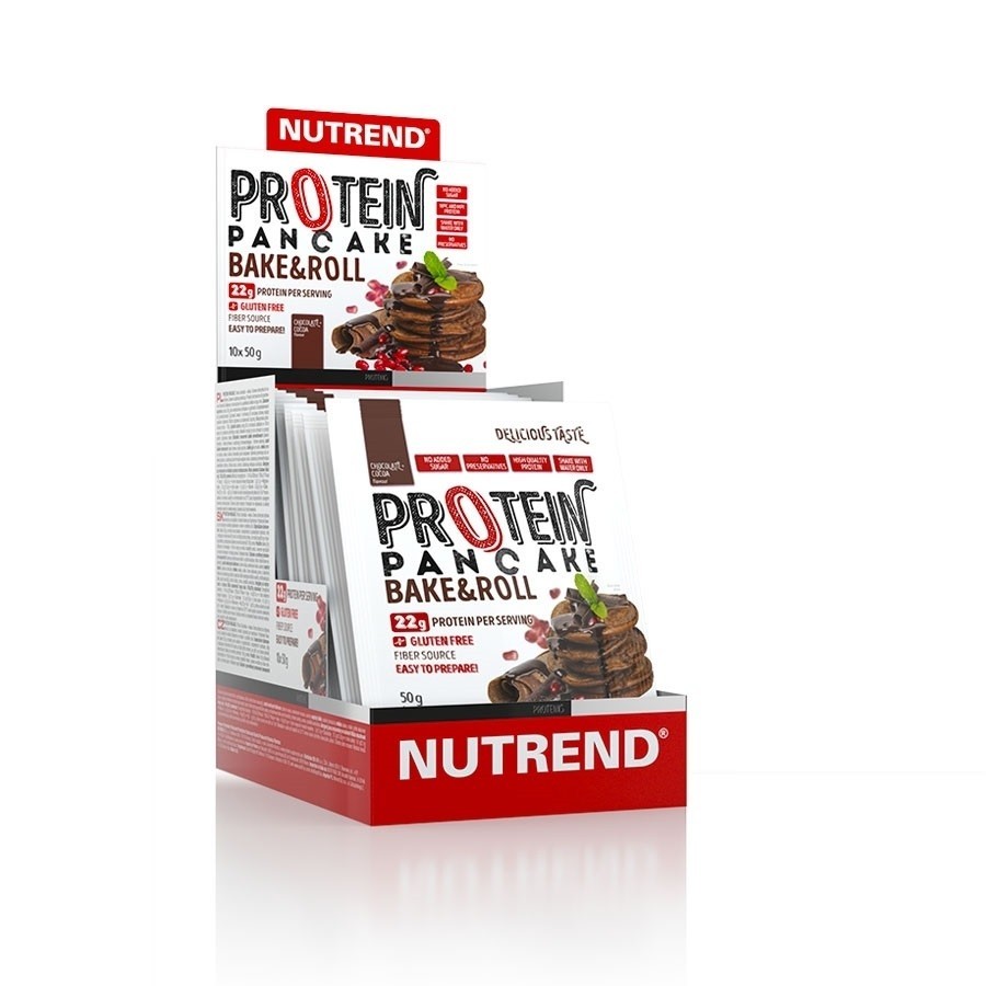 

Протеин Nutrend Protein Pancake Шоколад - Какао (10х50 г)