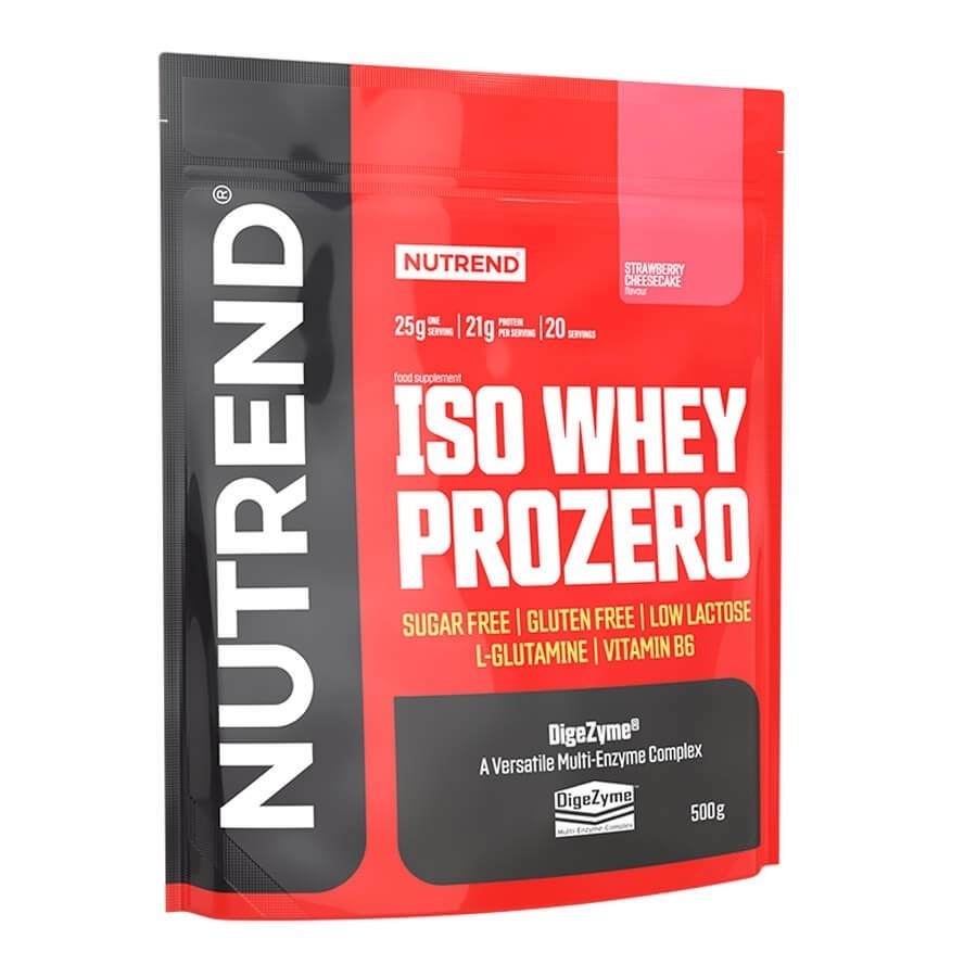 

Протеин Nutrend Iso Whey Prozero Клубничный чизкейк (500 г)