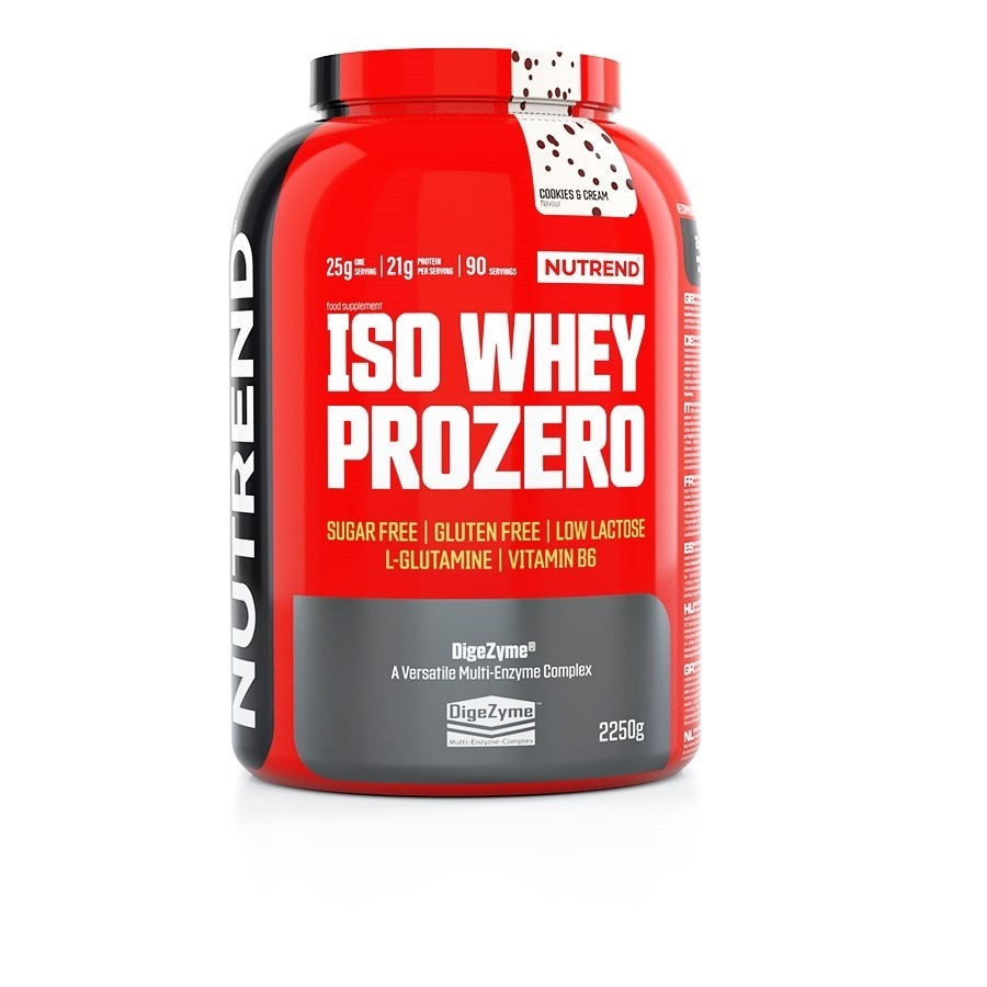 

Протеин Nutrend Iso Whey Prozero Печенье - Крем (2250 г)